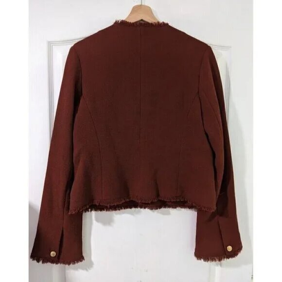 NWT Rag & Bone | Carmen Wool Jacket in Mahogany - Picture 14 of 16